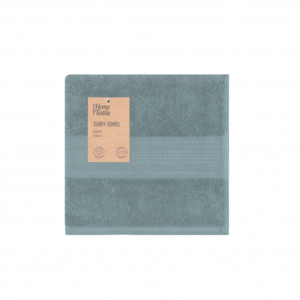 Фото - Полотенце для лица Ardesto махровое SuperSoft 50х90 см зеленый (ART2250SSP)