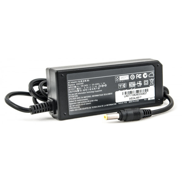 Фото - Зарядное устройство для ноутбука PowerPlant Asus 220V 9.5V 24W 2.5A (AS24J4817)