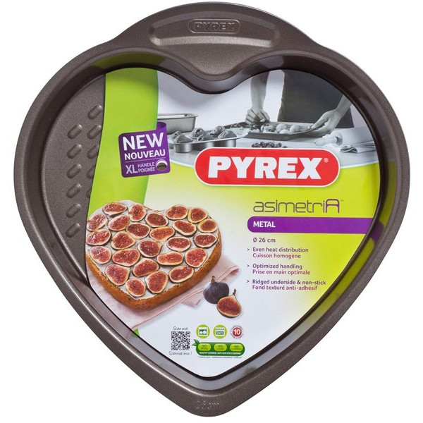 Фото - Форма для приготовления Pyrex Heart Cake Pan AS26HA0 26 см