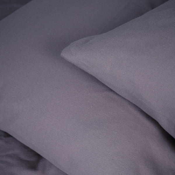 Фото - Комплект постельного белья MirSon 001 Ash grey 2x143x210 см (2200009648144)