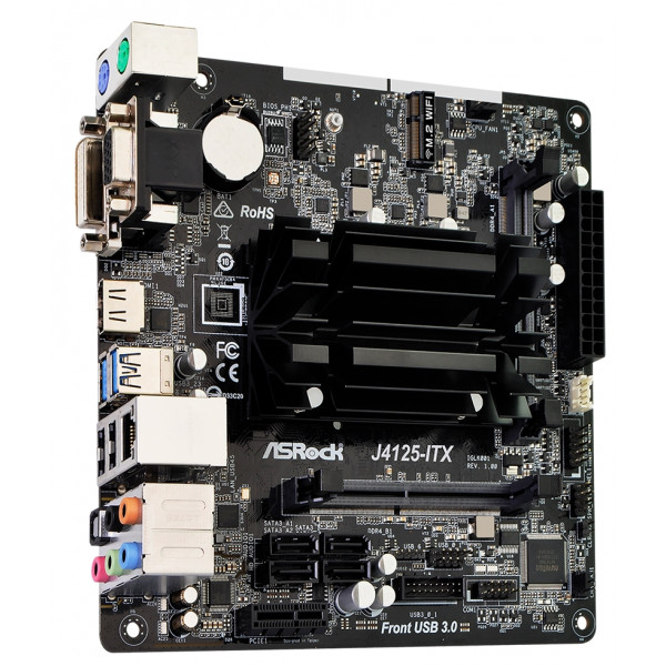 Фото - Материнская плата ASRock J4125-ITX