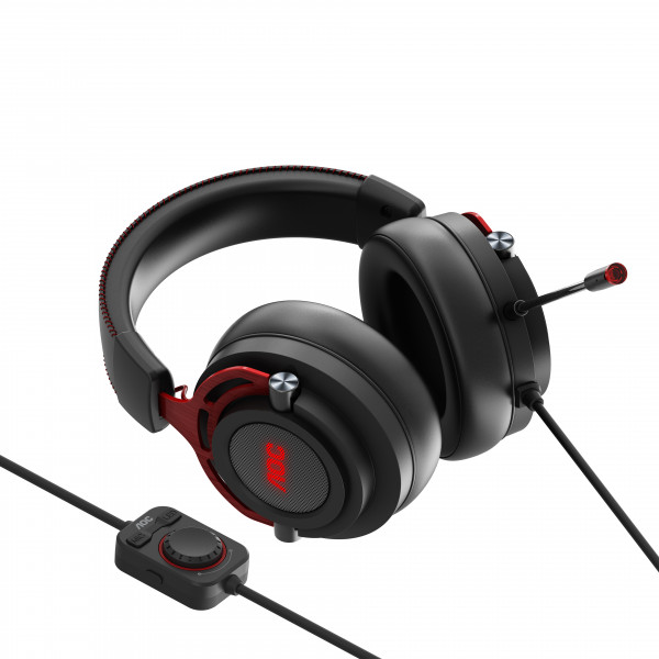 Фото - Гарнитура проводная игровая AOC GH300