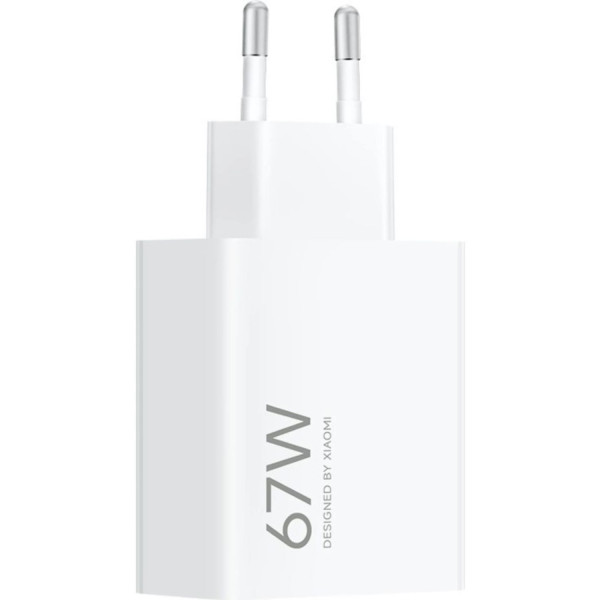 Фото - Сетевое зарядное устройство Xiaomi 67W HyperCharge Type-A White (BHR07SKEU)