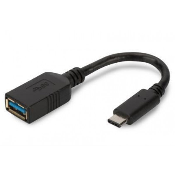 Фото - Переходник Assmann USB 3.0 (AF/Type-C) OTG 0.15m (AK-300315-001-S)