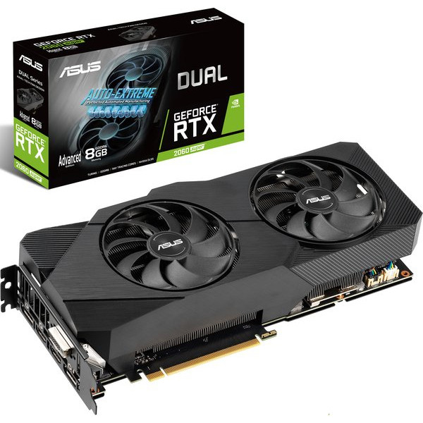 Фото - Видеокарта Asus GeForce RTX 2060 Super Dual EVO V2 Advanced Edition 8GB GDDR6 256bit (DUAL-RTX2060S-A8G-EVO-V2)