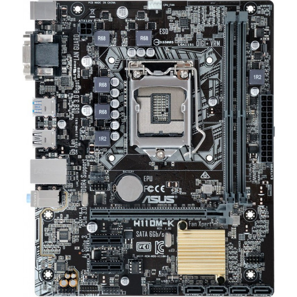 Фото - Материнская плата Asus H110M-K