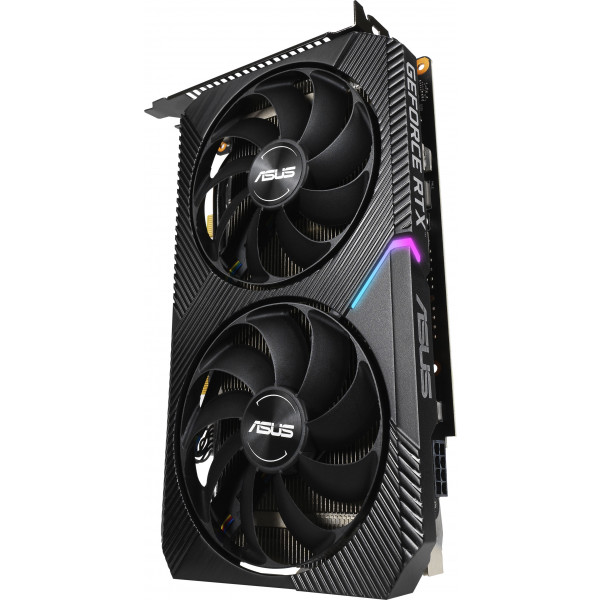 Фото - Видеокарта Asus GeForce RTX 2060 Dual Mini OC 6GB GDDR6 192bit (DUAL-RTX2060-O6G-MINI)