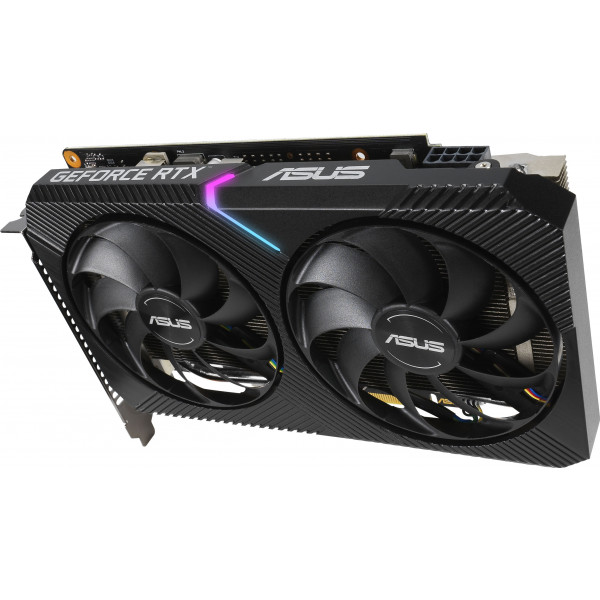 Фото - Видеокарта Asus GeForce RTX 2060 Dual Mini OC 6GB GDDR6 192bit (DUAL-RTX2060-O6G-MINI)