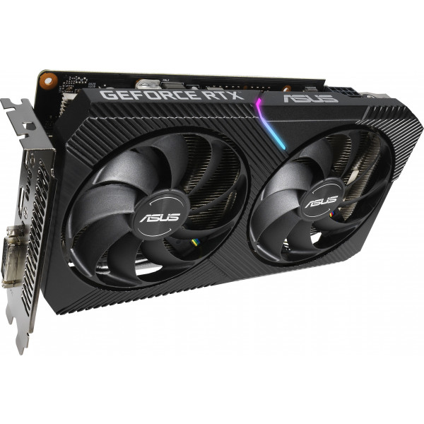 Фото - Видеокарта Asus GeForce RTX 2060 Dual Mini OC 6GB GDDR6 192bit (DUAL-RTX2060-O6G-MINI)