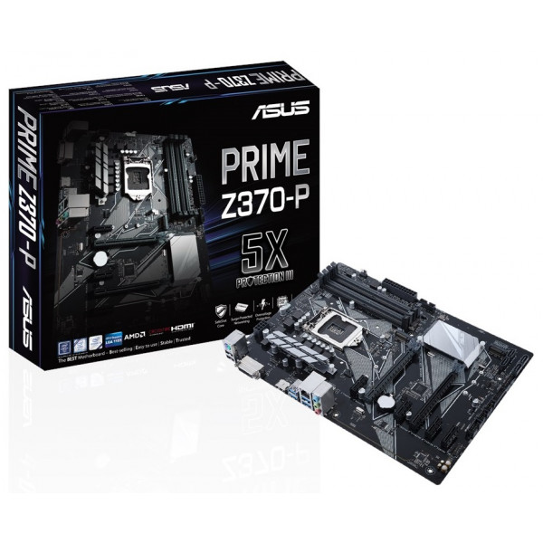 Фото - Материнская плата Asus PRIME-Z370-P (8xGPU Mining)