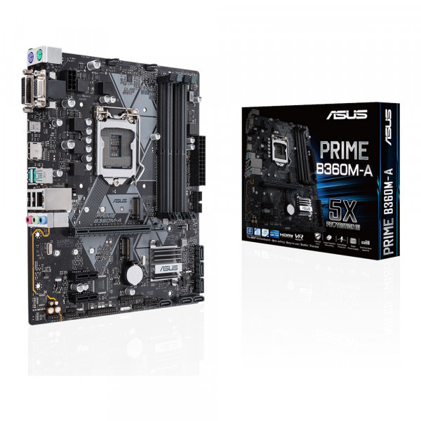 Фото - Материнская плата Asus PRIME B360M-A