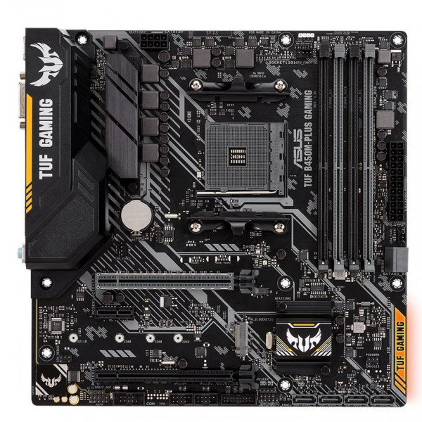 Фото - Материнская плата Asus TUF B450M-PLUS GAMING