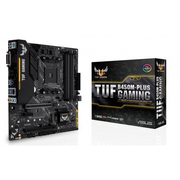 Фото - Материнская плата Asus TUF B450M-PLUS GAMING
