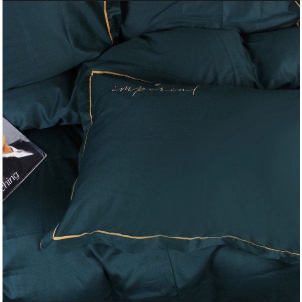 Фото - Простынь двуспальная MirSon Imperial Satin Catania 180х190 см (2200008581008)