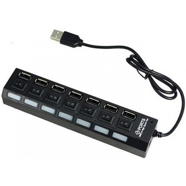 Фото - Хаб USB Atcom TD1082 USB 2.0 7 ports (10721) Фото - Хаб USB Atcom TD1082 USB 2.0 7 ports (10721)