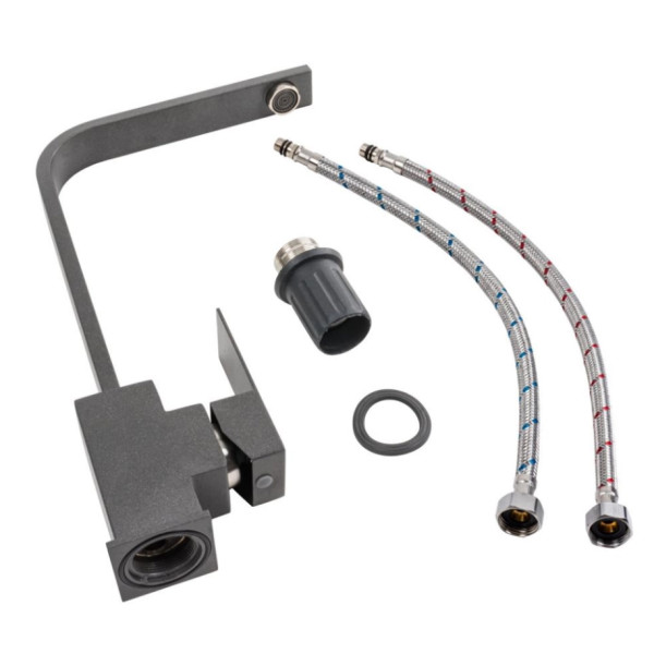 Фото - Смеситель кухонный Platinum 179 NES (3007) Морион