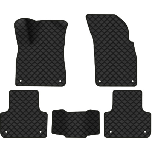 Фото - Коврики из экокожи в салон авто EVAtech ECO для Q7 (4M) 7 seats Audi 2015 2 поколение SUV USA (AU11153CE5AV8BBB)