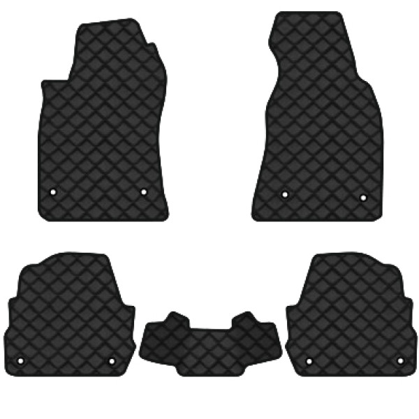 Фото - Коврики из экокожи в салон авто EVAtech ECO для A6 (C5) 4WD Audi 1997-2001 2 поколение Combi EU (AU11282CG5AV8BBB)