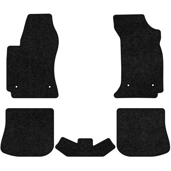 Фото - Коврики ворсовые в салон авто EVAtech Standard для Audi A4 (B5) 1994-1999 1 поколение Combi EU черный кант AU14120CG5TL4VEB