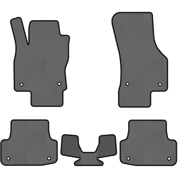 Фото - EVA коврики в салон авто EVAtech для A3 (8V) Audi 2012-2020 3 поколение Sedan USA (AU33258CV5AV8RGB)