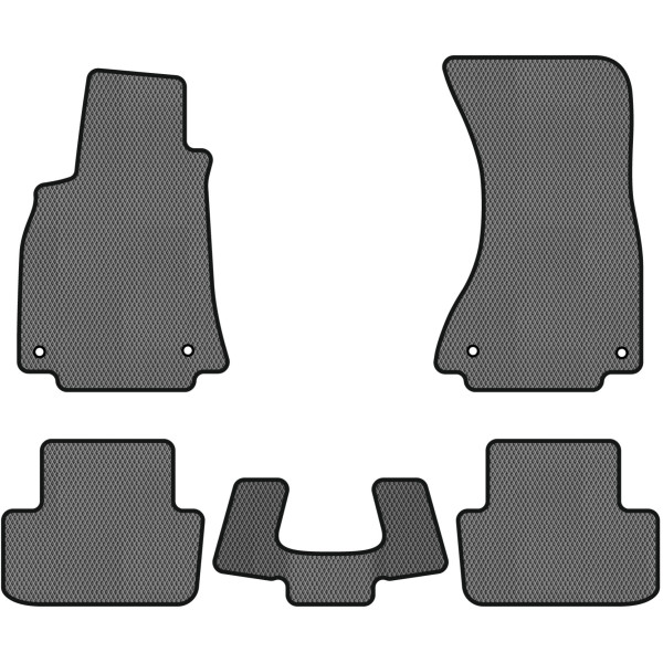 Фото - EVA коврики в салон авто EVAtech для A4 (B8) Restyling Audi 2011-2015 4 поколение Sedan USA (AU33567CB5AV4RGB)