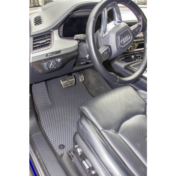 Фото - Коврики из экокожи в салон авто EVAtech ECO для Q7 (4M) 7 seats Audi 2015 2 поколение SUV USA (AU11153CE5AV8BBB)