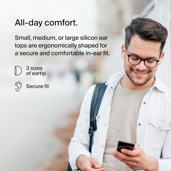Фото - Наушники вкладыши беспроводные TWS Belkin Soundform Motion True Wireless White (AUC010BTWH)