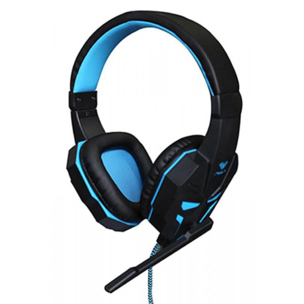 Фото - Гарнитура проводная игровая Aula Prime Gaming Headset Black-Blue (6948391256030)