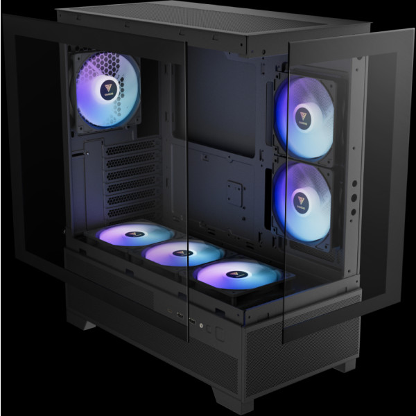 Фото - Корпус Gamdias AURA GC12 ARGB Mid-Tower (4711514503821)