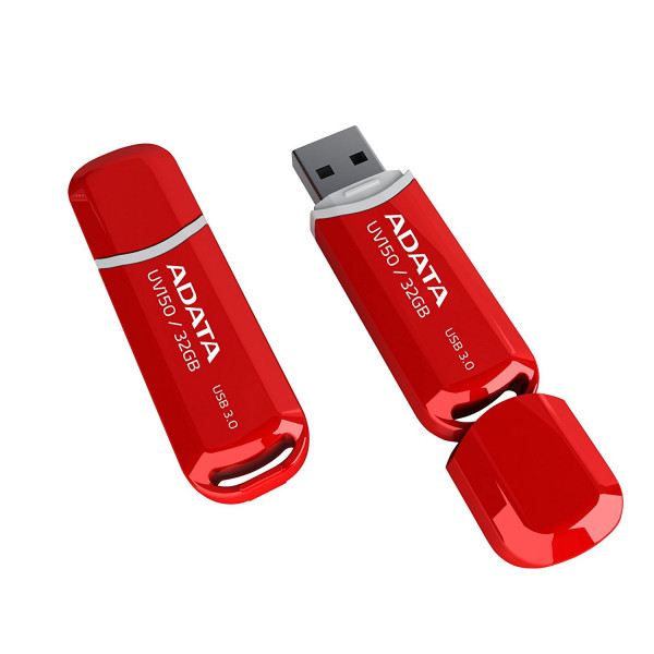 Фото - Флеш USB ADATA UV150 32GB USB 3.0 Red (AUV150-32G-RRD)