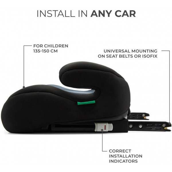 Фото - Бустер Kinderkraft i-Boost Black (KCIBOO00BLK0000)