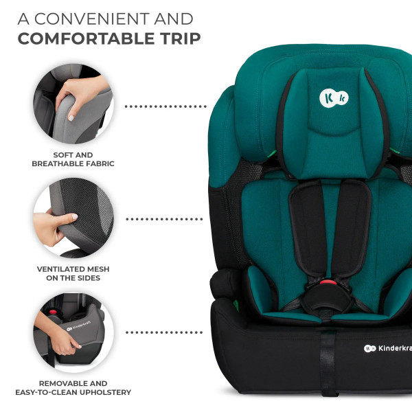 Фото - Автокресло Kinderkraft Comfort Up i-Size Green (KCCOUP02GRE0000)