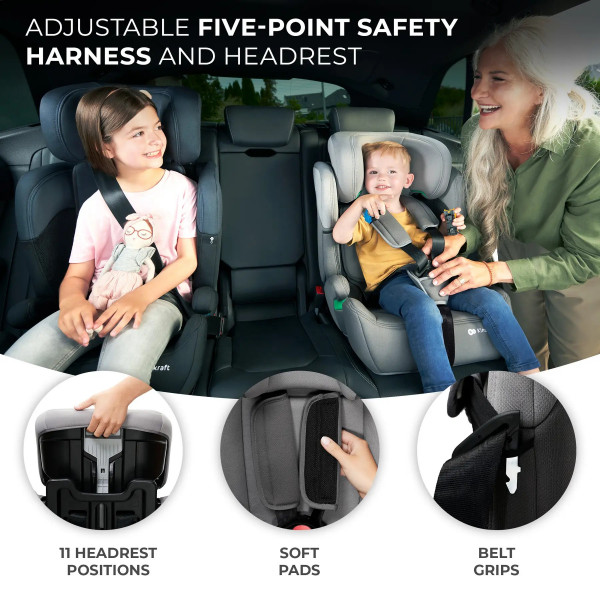 Фото - Автокресло Kinderkraft Comfort Up i-Size Green (KCCOUP02GRE0000)