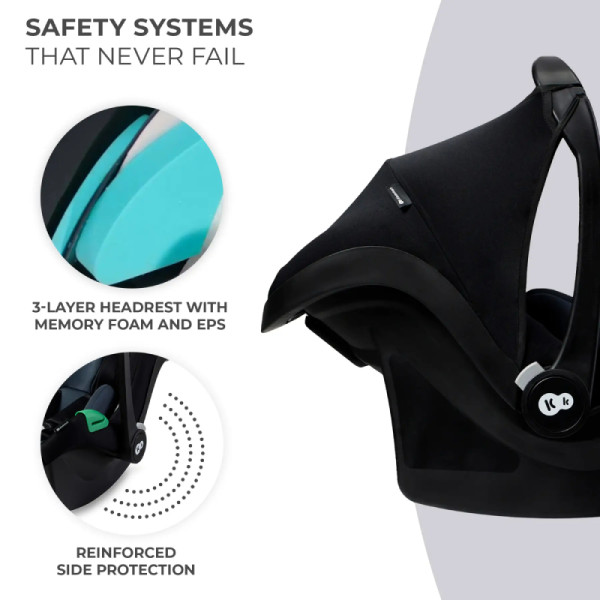 Фото - Автокресло Kinderkraft Mink Pro i-Size Black (KCMINKPRBLK0000)