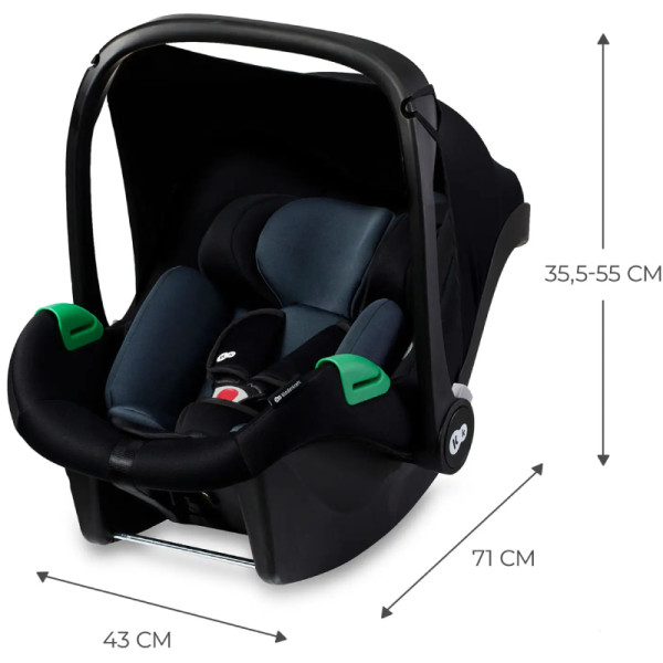 Фото - Автокресло Kinderkraft Mink Pro i-Size Black (KCMINKPRBLK0000)