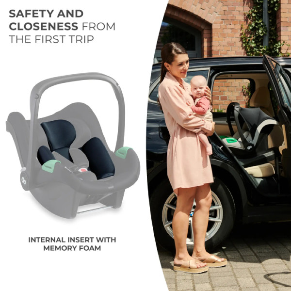 Фото - Автокресло Kinderkraft Mink Pro i-Size Black (KCMINKPRBLK0000)