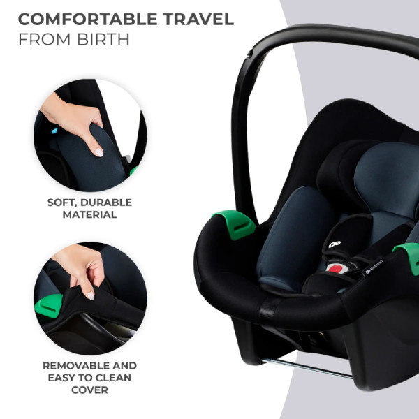 Фото - Автокресло Kinderkraft Mink Pro i-Size Black (KCMINKPRBLK0000)