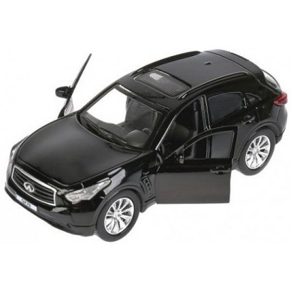 Фото - Коллекционная машинка 1:32 Technopark INFINITI QX70 (черный, 1:32) (QX70-BK)