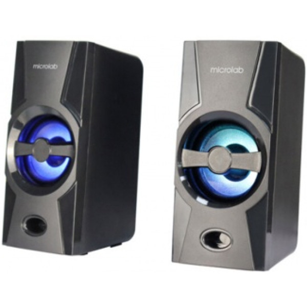 Фото - Компьютерная акустика компактная 2.0 Microlab B-15 2.0, USB Black