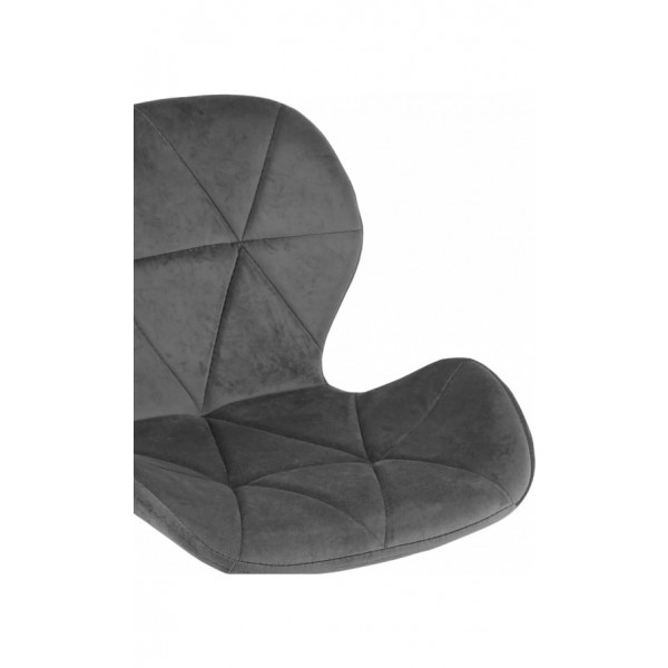 Фото - Кресло офисное GT Racer B-30 Velvet Dark Gray