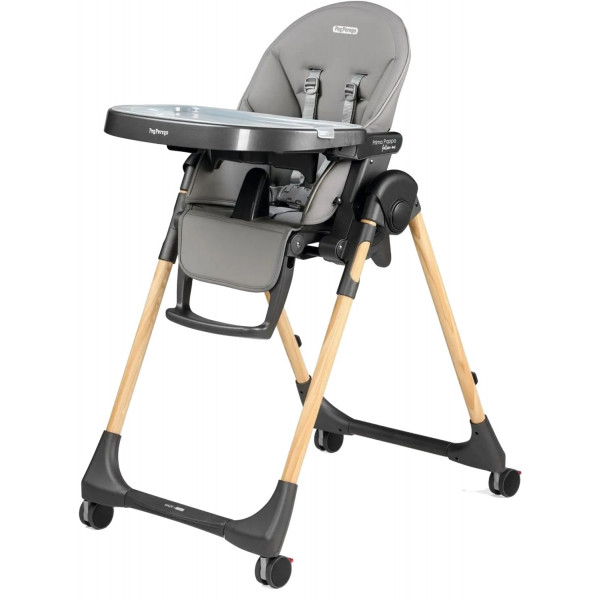 Фото - Стульчик для кормления трансформер Peg-Perego Prima Pappa Follow Me Amblance Ice (IH01000002BL73)