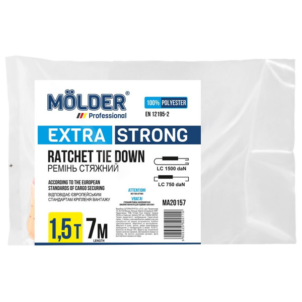 Фото - Стяжной ремень Molder 1,5 т 7 м (MA20157)
