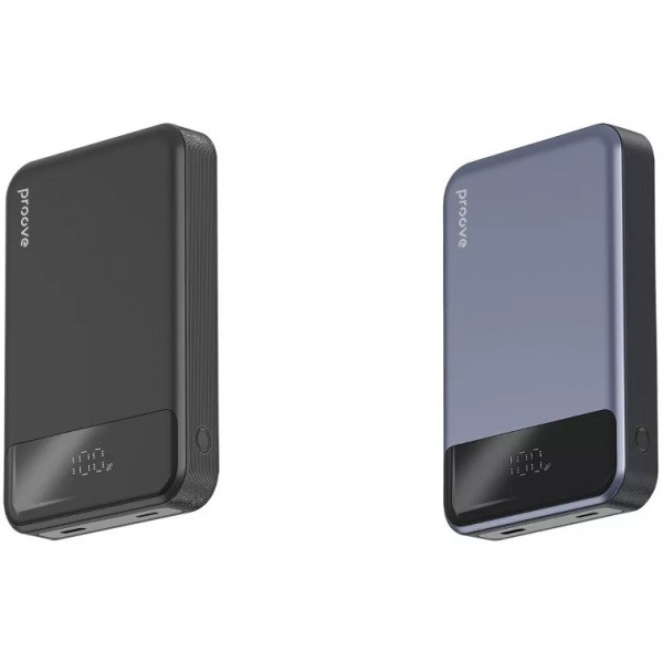 Фото - Батарея мобильная Proove Hoodman Magnetic 20W 10000mAh gray (2001001739768)