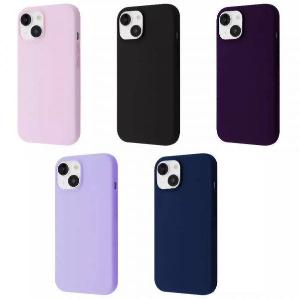 Фото - Чехол для смартфона Silicone Case with Magnetic Ring iPhone 14 Black (PCSMIP140002)
