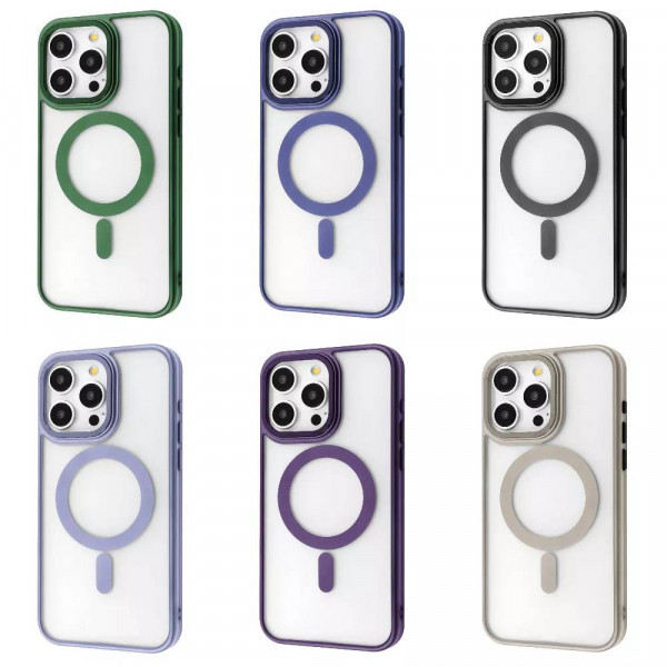 Фото - Чехол для смартфона Proove Blur Case with Magnetic Ring iPhone 15 Pro Natural Titanium (PCBCIP15P027)