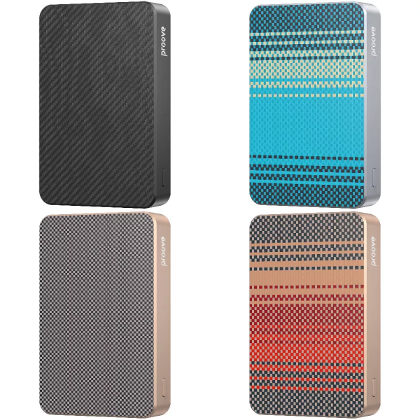 Фото - Батарея мобильная Proove Carbon Slim 22.5W 10000mAh Glowrise (PBCS22110052)