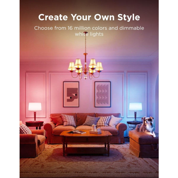 Фото - Умная лампа Govee H600C E14 5W 450Lm 2700K-6400K White (B600CC02)