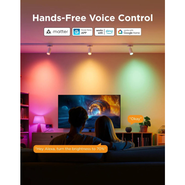 Фото - Умная лампа Govee H600C E14 5W 450Lm 2700K-6400K White (B600CC02)