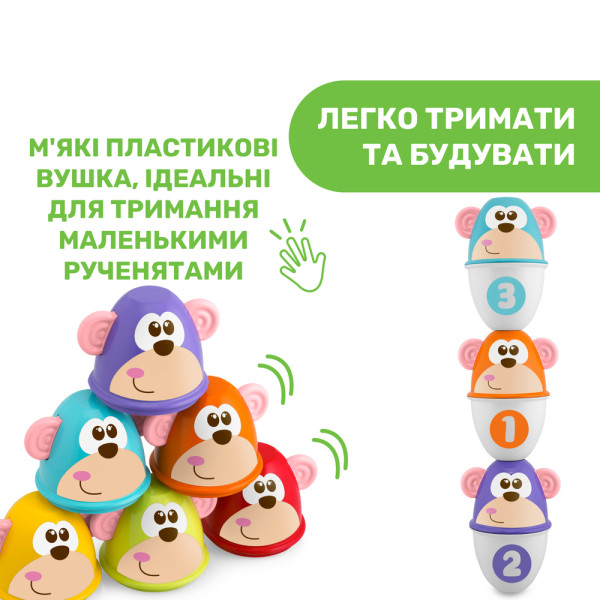 Фото - Боулинг Chicco Страйк обезьяны (05228.00)