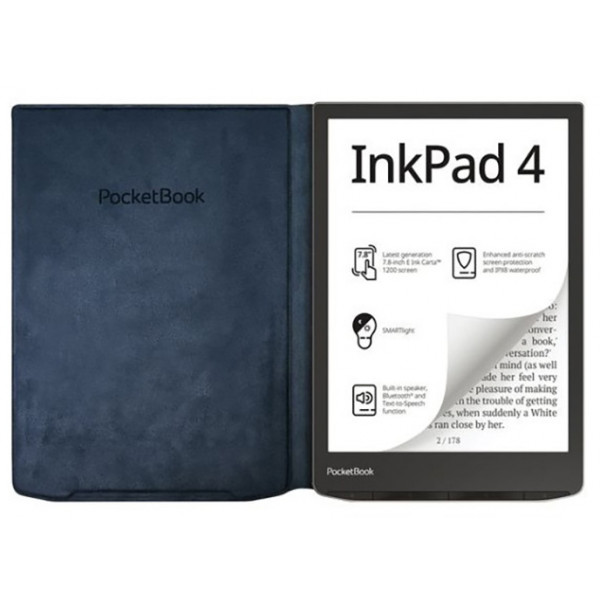 Фото - Чехол для электронной книги PocketBook 743 Charge Cover Night Blue (N-QI-PU-743G-NB-WW)